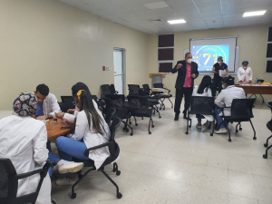 M&eacute;dicos residentes del HUMNSA participan de talleres de  Adherencia a los Protocolos de Atenci&oacute;n Obst&eacute;trica y Neonatal.