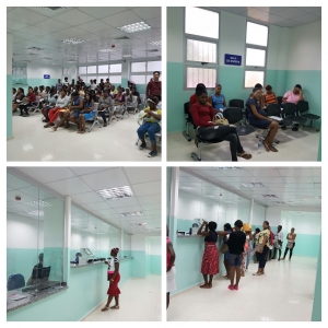 Usuarias de la Maternidad La Altagracia ya reciben servicios en nuevas &aacute;reas remozadas.