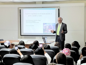 Se imparte conferencia de Soporte respiratorio en el reci&eacute;n nacido: &iquest;a qui&eacute;n?, &iquest;Cu&aacute;ndo? y &iquest;C&oacute;mo? en la Maternidad la Altagracia
