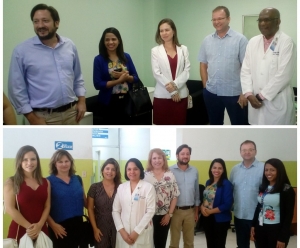 HUMNSA recibe visita de Agencia Cooperaci&oacute;n Brasile&ntilde;a.