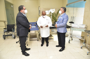 HUMNSA recibe importantes equipos m&eacute;dicos por el Servicio Nacional de Salud.